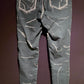 Cartoon Pants SIZE 8 Womens Painted Jeans